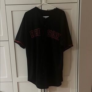 Genuine Merchandise Black Boston Red Sox Men's Jersey